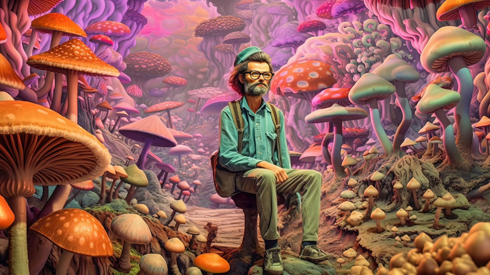 Terence McKenna AI Art